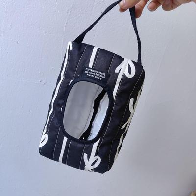 Bow Baby Wipes Dispenser Flip Cover Portable Home Paper Organizer Wet Wipe Pouch Tissue Storage Bag