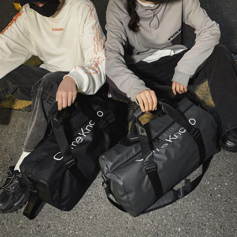 Dry and Wet Separation Sports Fitness Bag Short Distance Travel Bag Male Large Capacity Handheld Student Travel Luggage Bag Female