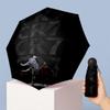 Cristiano Ronaldo Pattern Printed Mini 5 Folds 8 Ribs Compact Umbrella Windproof Waterproof Lightweight Portable Folding