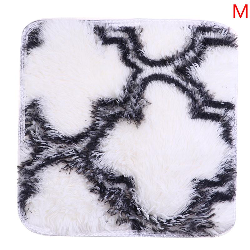 Covor Shaggy Tie-Dye Imprimat Pluș Podea Covorașe Pufoase Covor de Zonă Covorașe pentru Camera de Zi