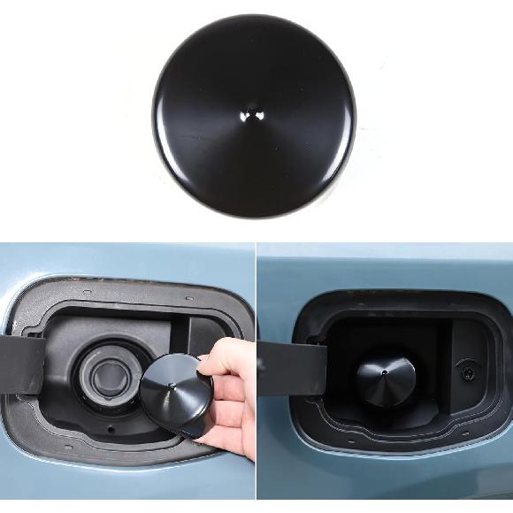 Capless Gas Cap Dirt, Water & Dust Cover Compatible With Ford Maverick 2022-2025 Capless Gas Cap Fuel Filler Nozzle Cover Protection Accessories чёрный