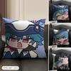 Brant Cute Wuthering Waves Cushion Cover Natural Linen Organic Fabric Double-Sided Printing Sofa Home Decor Gift Pillow Case