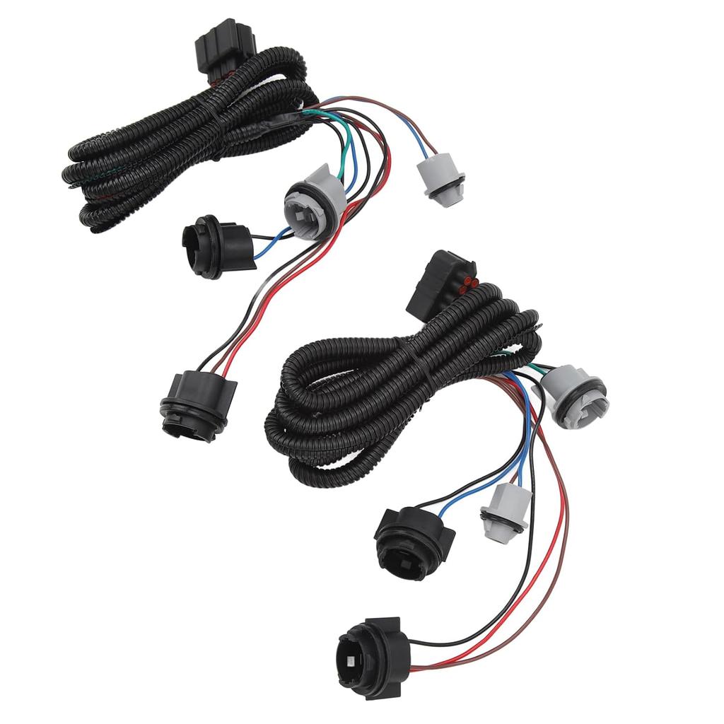 Tail Light Harness 16531401 16531402 Compatible with 1500 2500 3500 Rear Lamp Wiring Harness Replacement Direct Fit OEM Standard