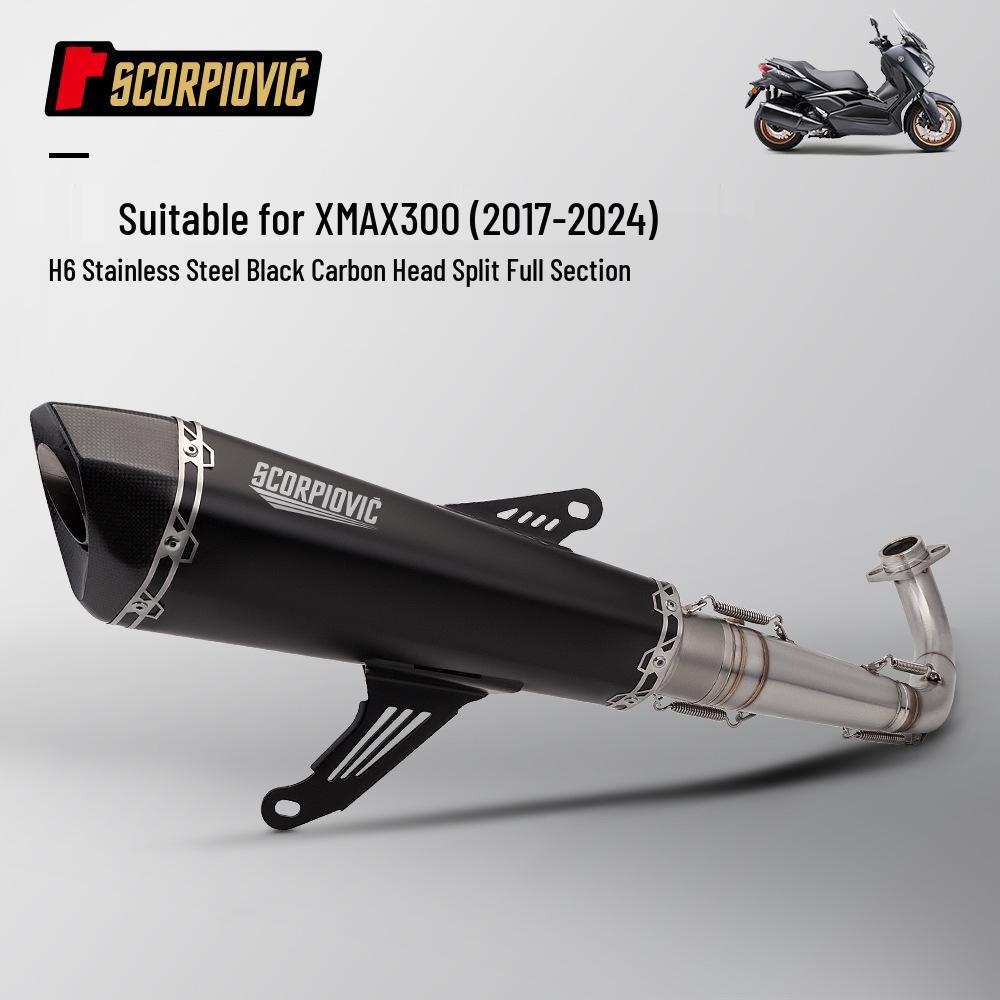 2017-2024 XMAX300 Scooter Motorcycle Moped Exhaust Modification Kit