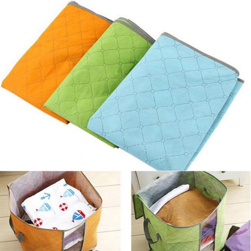 Zippered clothing storage case. Size: 60*40*35cm/50*48*28cm