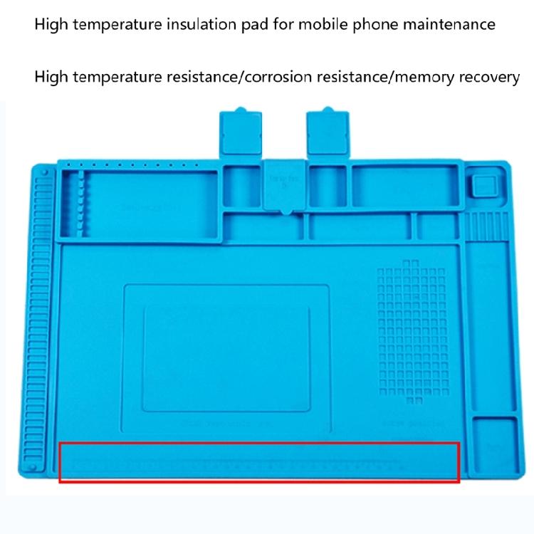 High-temperature Resistant Silicone Table Mat Phone Repair Workbench Anti-static