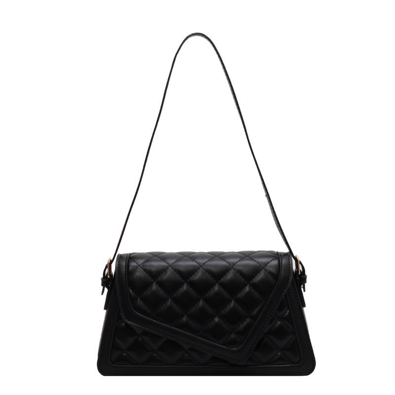 Bags Women's new trendy armpit bags Casual bags Shoulder bags Stylish and simple contrasting color small square bags