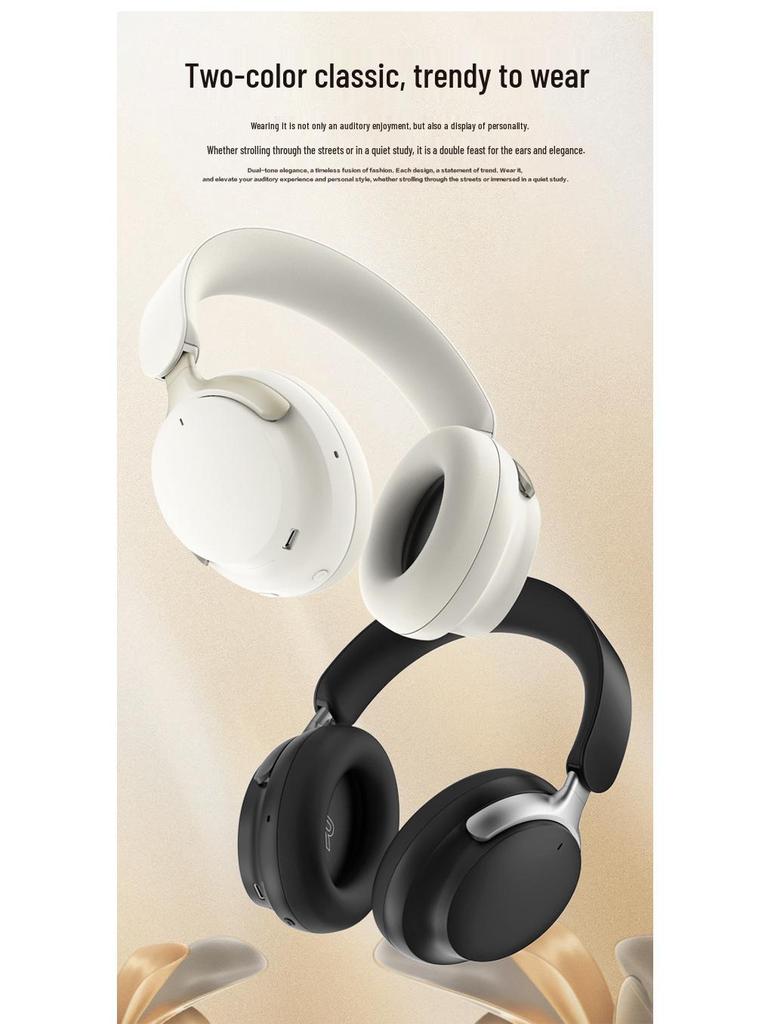 Bluetooth ANC Over-Ear Headphones: Long-lasting, Wireless, No Delay, Foldable