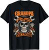 Biker Grandpa The Man The Myth The Legend Motorcycle Gift Unisex T-Shirt