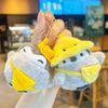 Golden Plush Penguin Keychain: Lucky Charm for Exam Success, Perfect for Student Backpacks