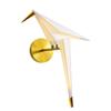 Parrot Wall Lamp Plastic Bird Sconce Light For Bedside Loft Bedroom Study Foyer Dining Room