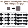 4Pcs Air Fryer Silicone Magnets Buckles Heat Resistant Fix Parchment Paper Liner Avoid Burning Universal for All Air Fryers Reusable Kitchen Gadgets
