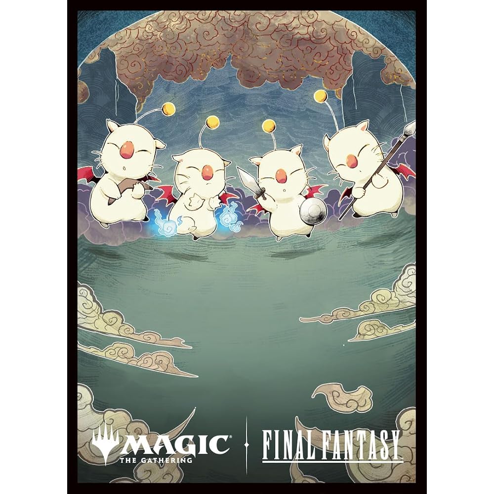 “Magic: The Gathering — Final Fantasy” Player s Card Sleeve “Woodblock Print” Borderless Edition ...