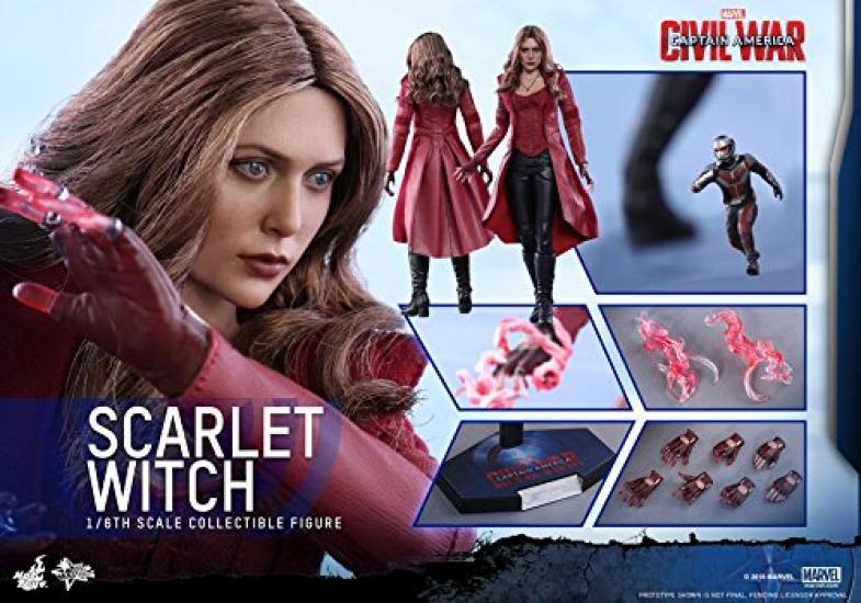 Movie Masterpiece Civil America Scarlet Witch scale plastic action figure War/Captain 1/6 pre-painted