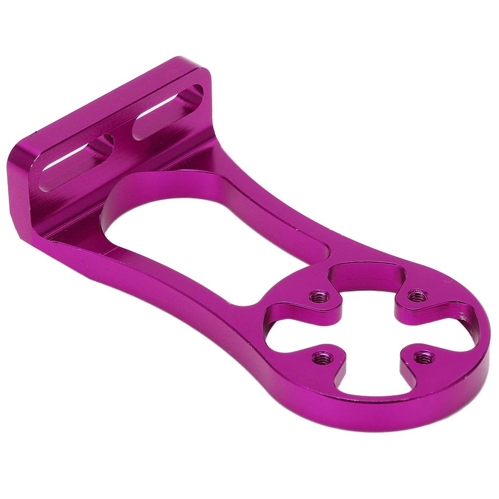 Bike Computer Extended Mount Out Front Bicycle GPS Combo Holder for Outdoor Riding DevicesPurple