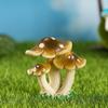 Simulated Mushroom Ornament Cute Mushroom Micro Landscape Decoration Gardening Decoration Resin Craft Bonsai DlY Plant Ornament