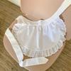 Grembiule con vita arricciata per donna Grembiule a metà Grembiule da cameriera Costume Grembiule da vita per cucina Grembiule con vita arricciata Costume Cosplay da cameriera