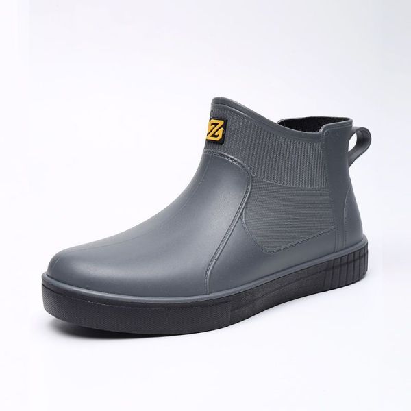 

Оптовая Заводская Цена Модный Вид Водонепроницаемая Ткань Подкладка из ПУ Резиновые Сапоги Сапоги для Грязи 44