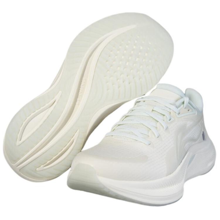 Li Ning Yue Ying 4 Comfortable Fashion Non-Slip Wear-Resistant Low-Top Casual Running Shoes Women sneaker White ARHU022-9