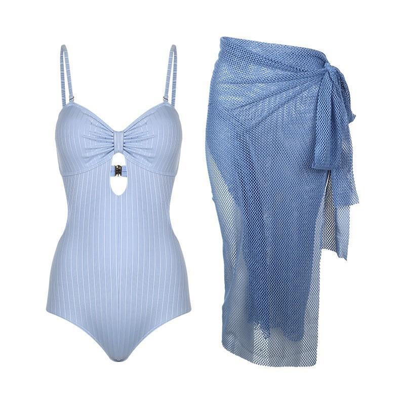 Badeanzug Damen Heißes Badehaut Hautbedeckendes Dreieckiger Einteiler Reines Sex Strand Sexy Mädchen Badeanzug