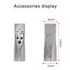 5 Pcs Hot Air Blower Nozzles Kit, Hot Air Blower Attachments, Stainless Steel Soldering Nozzle Tools, Heat Air Blower Reflector Nozzle Accessories