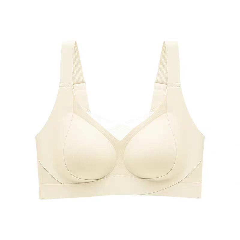Seamless Lifting Bra for Large Busts - Wire-Free, Anti-Sagging, Armpit Fat Collection, Fixed Cup