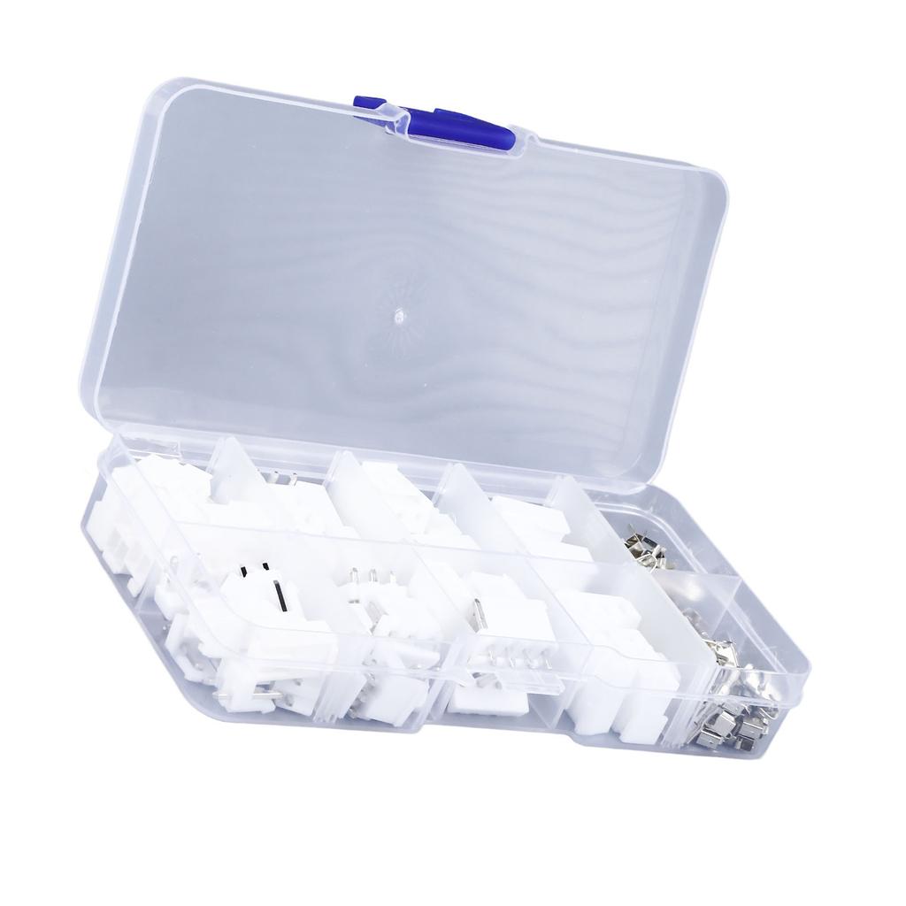 Kit conectori VH3.96 120 BUC 2P‑4P Carcasă 3.96MM Ștecher Pin Drept Soclu Bloc Terminal cu Șurub Conne