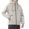 Tri-Proof Jacket Men'S Seasonal Tooling Casual Outdoor Windproof Jacket Loose Men'S Trench Coat