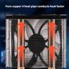 4 Heat Pipe ARGB CPU Air Cooling Fan PWM 4Pin ARGB Cooling Fan For PC Case Computer Hardware Thermal Management