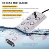 250W10 Fogger for Air Humidifier Hydroponics Nebulizer 304 Steel Atomizer Plate DC 48V Head Ultrasonic Mist Maker