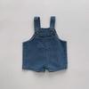 Summer Baby Clothing Set Toddler Girls Clothes Suit Infant Tee and Denim Overall  Boys Outfit
