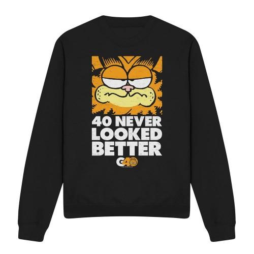 Garfield Unisex Adult 40 Looks Sweatshirt