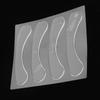 4pcs Silicone Lip Anti Wrinkle Patch Reusable Transparent Skin Wrinkle Smoothing Patch
