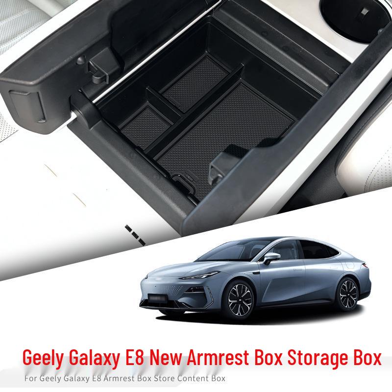 Compatible Galaxy E8 Armrest and Center Console Storage Box for Car Interior Modification (23 Models)
