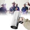 Guiro Instrument Metal Guiro Shaker with Scraper Latin Percussions Instrument Profession Band Accompaniment Sand Hammer