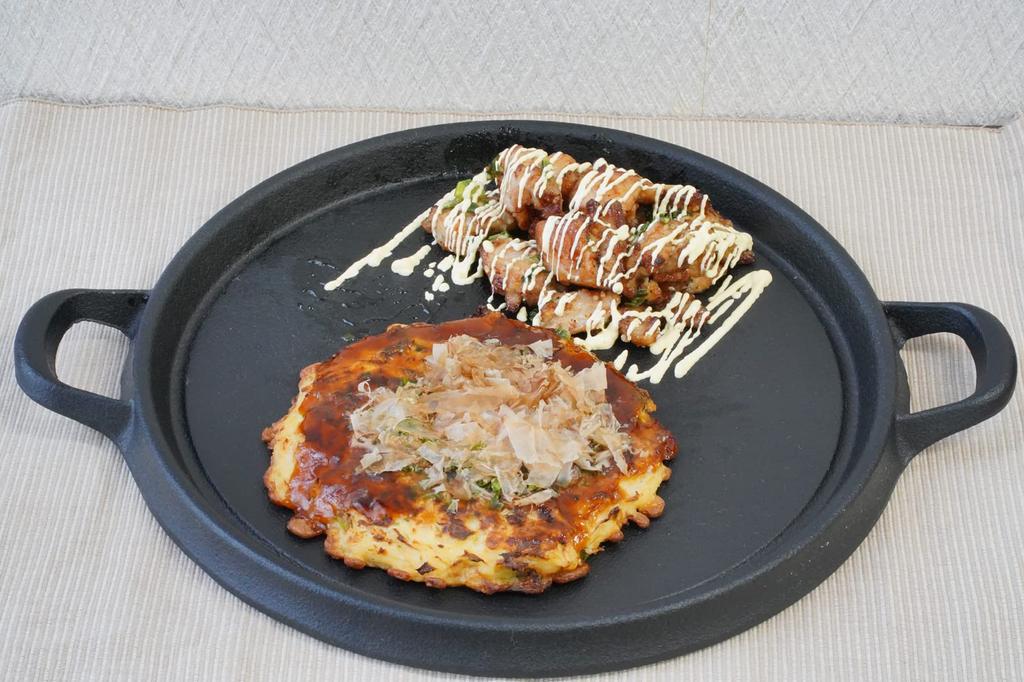 Ikenaga Iron Works Grill Pan Okonomiyaki Teppanyaki Round Type
