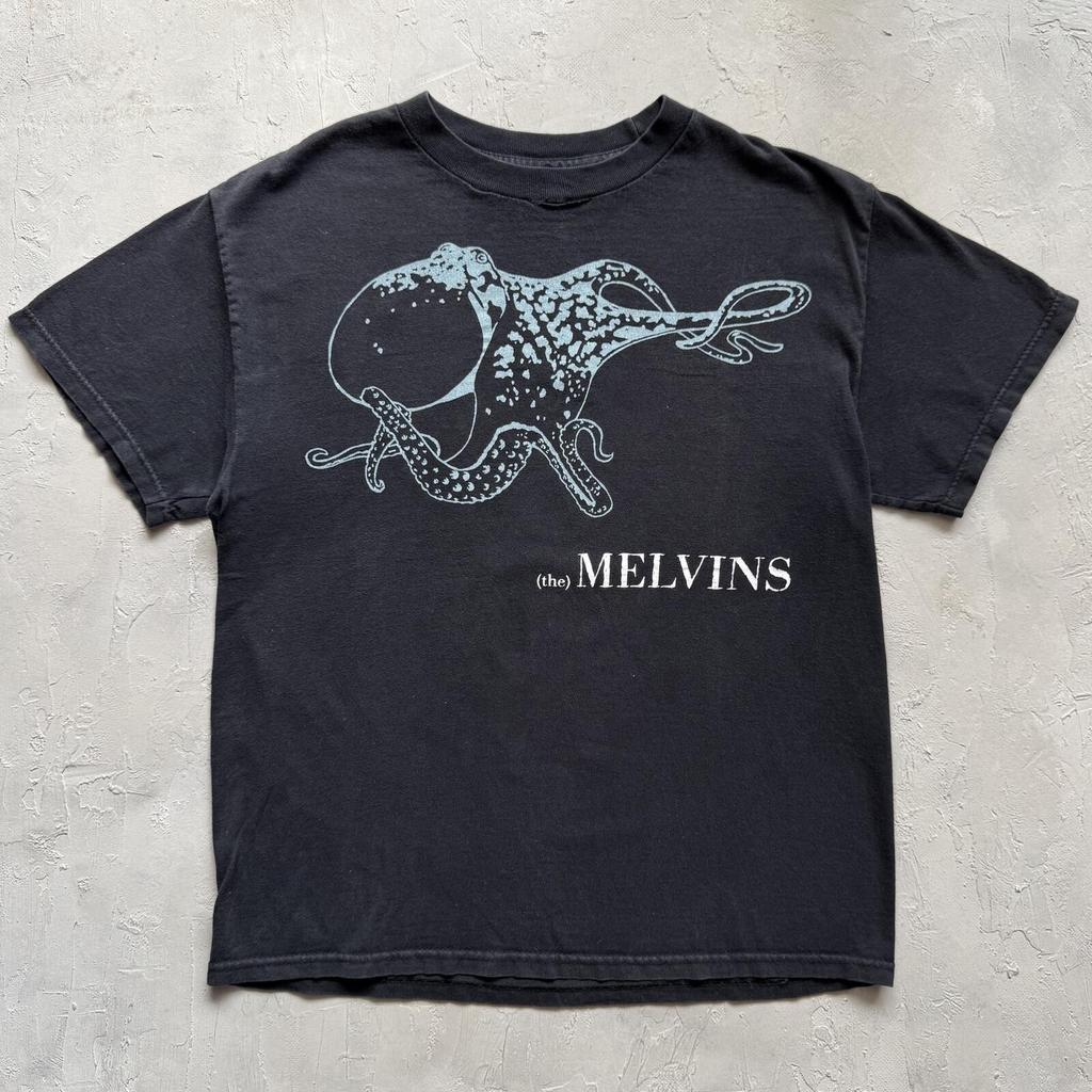 Rare Vintage 2000s The Melvins Senile Animal Blue Octopus Band T Shirt