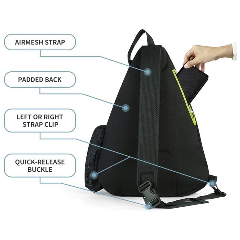 Unisex Pickleball & Tennis Racket Backpack - Travel & Portable Storage Case