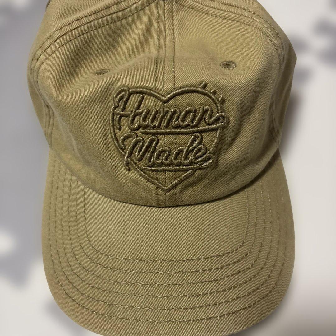 Used HUMAN MADE 6PANEL TWILL CAP