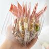 10/15pcs Jewelry Zip Lock Bag Transparent  EVA Plastic Storage Envelope Frosted Pouch Ring Earrings Necklace Bracelet Packaging