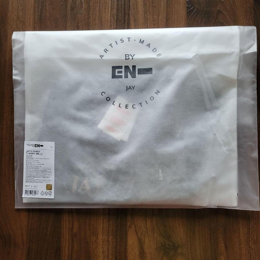 [GEBRAUCHT] ENHYPEN Jay Artist-Made T-Shirt, Größe L, schwarz