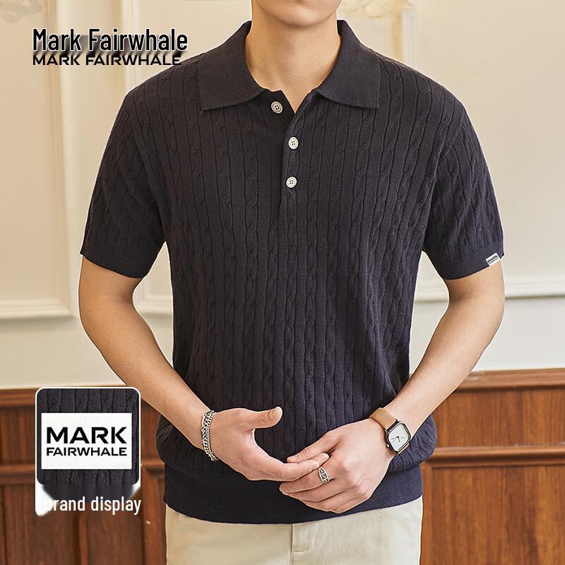 

MARK FAIRWHALE Men s Cooling Knit Short Sleeve Polo Shirt 3XL