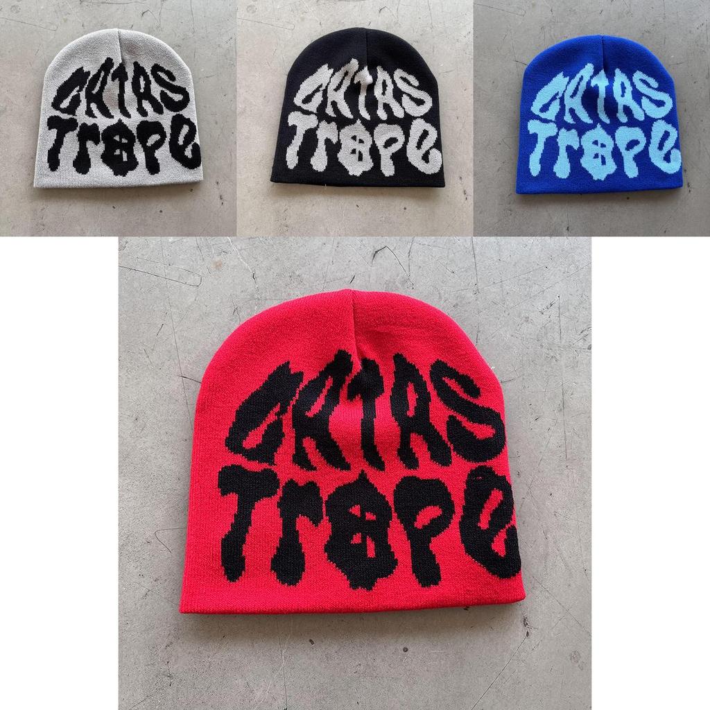 Knitted Letter Knit Hat For Winter Warmth Men Women Casual Outdoor Wear