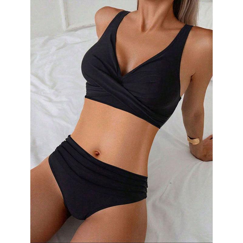1011 New European and American Sexy Bikini Swimsuit Women's Senior Beach Hot Spring Swimsuit Bikini
