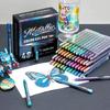 48 Color Metallic Gel Pen Multicolor Acrylic Gel Pen For Artist Student Journaling Sketching And Creative Art Project