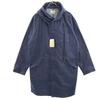 Brand new HB Big Hood Silky Denim Mod coat XL Long coat Denim jacket Men's Used