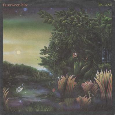 7inch Record FLEETWOOD MAC - Big Love W8398 Warner Bros. Re 1987 UK Pop Used