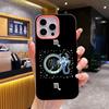 Zodiac Sign Scorpio Phone Case for iPhone 17 16 15 14 13 12 11 Air Pro Max Plus Jelly Double Layer Pink Cover