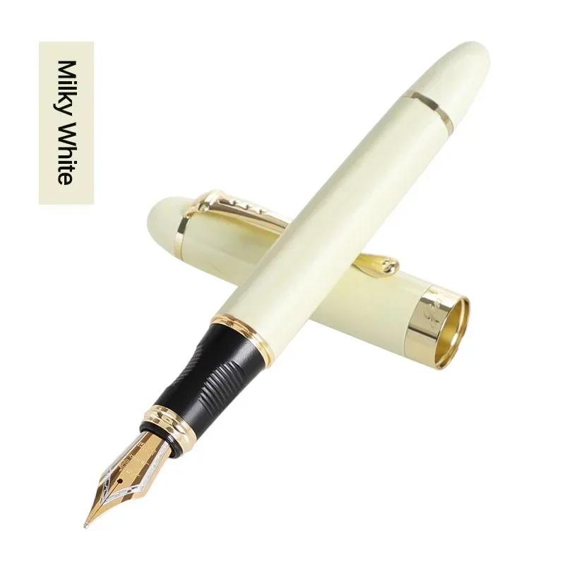 Jinhao X450 Fountain Pen Iraurita Nib Full Metal Golden Clip Luxury Pens Student Gift Stationery Office School Supplies