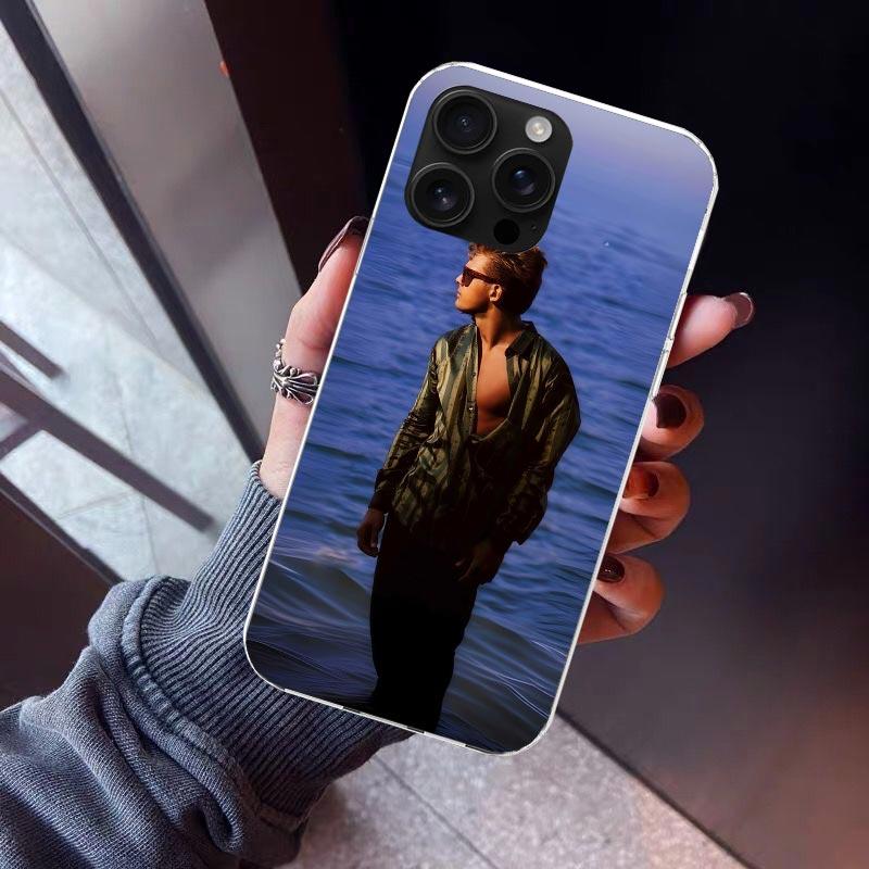 L-Luis M-Miguel Singer Phone Case For iPhone 17 Air 11 13 Mini 14 15 Plus 16 12 Pro Max 16E SE 7 8 Pattern Soft TPU Back Cover
